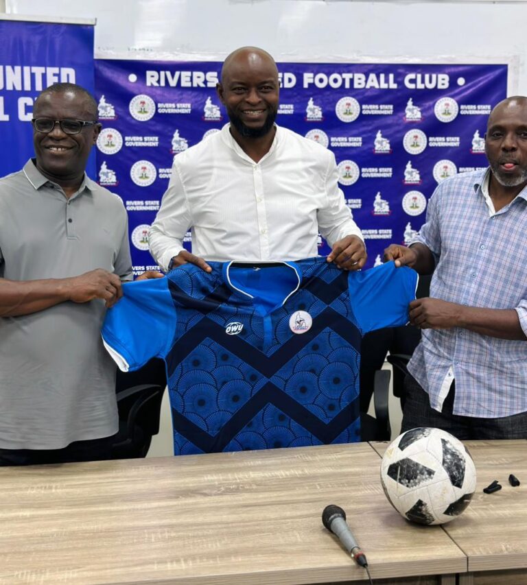 RIVERS UNITED APPOINTS FINIDI GEORGE AS TECHNICAL MANAGER.